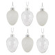 Набор из 6-ти изделий декоративных подвесных &quot;Яйцо пасхальное&quot; (4*6), L13 W16 H4 см