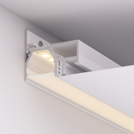 Профиль Arlight Stretch-20-Wall-D-Side-2000 White 042945