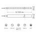 Гибкий неон Gauss 8W/m 120LED/m 2835SMD теплый белый 50M 311000108