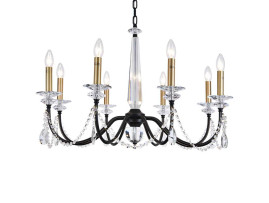 Подвесная люстра Newport 3978/C black+brass М0071829