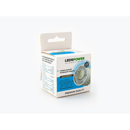 Светодиодный модуль LEDS POWER 9Вт 6500К 220В серия MODULE 007861