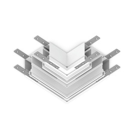 Коннектор L-образный встраиваемый Ambrella Light Track System Magnetic 220V GL1045