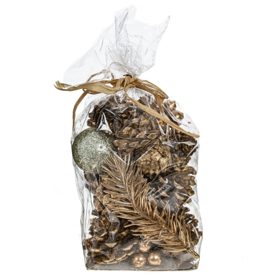 Изделие декоративное &quot; Новогодняя композиция&quot;, L10 W10 H20 см