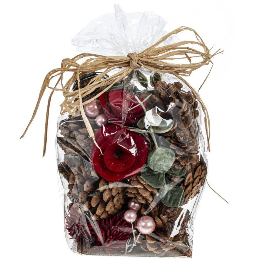 Изделие декоративное &quot; Новогодняя композиция&quot;, L10 W10 H20 см