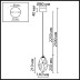 Подвесной светильник Odeon Light Gemme L-Vision 7114/4LA
