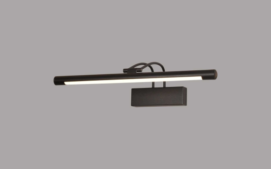 Бра Alfa Light F1024-35 460MM BK 3000k