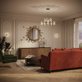 Настенный светильник (бра) Maytoni MOD401WL-L6BS3K