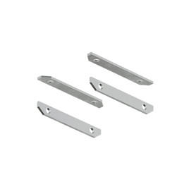 Комплект прямых соединителей для закладного профиля TR3040-AL Denkirs Smart One (4 шт.) TR3043-AL