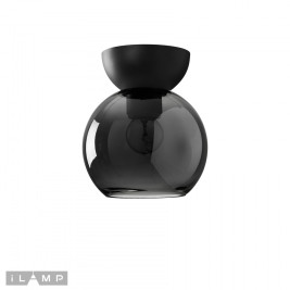 Потолочный светильник iLamp Mono C6079-1 BK+SM
