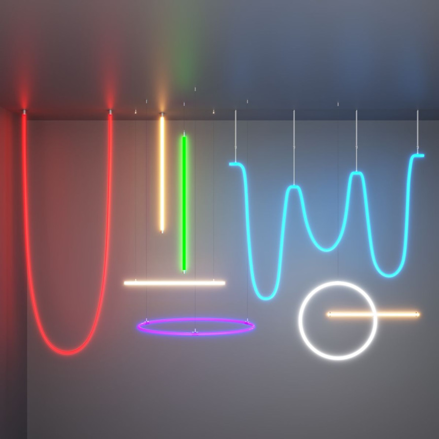 Гибкий неон Maytoni 14,4W/m 768LED/m 2016SMD RGB 5М 20303