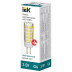Лампа светодиодная IEK G4 3W 4000K прозрачная LLE-CORN-3-012-40-G4