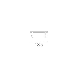 Экран декоративный (1м) к треку 5040xx-(F)/(R) Quattro Lightstar 504007-FR