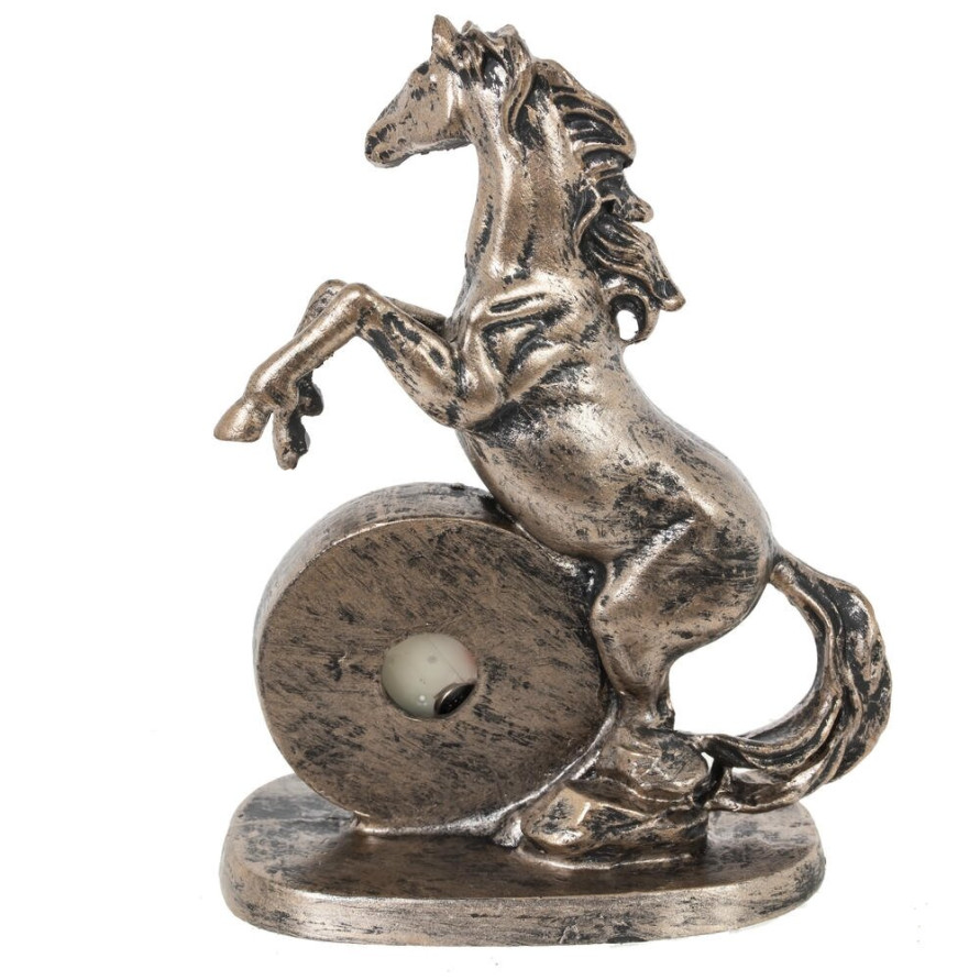 Фигурка декоративная &quot;Лошадь&quot; с часами (LR41x1), L8,, L8,5 W5 H12 см