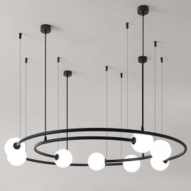 Подвесная люстра Loft-Concept Planetary Ring Gold Chandeliers 40.3958-0 37113