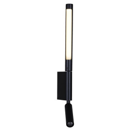 Настенный светодиодный светильник Reluce 86209-9.2-001KT LED3W+6W BK