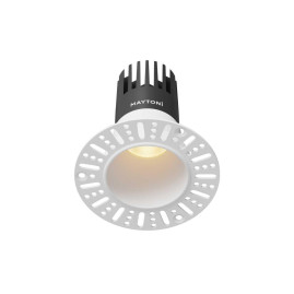 Встраиваемый светильник Maytoni Technical Dip DL120-10W-2.7K-TRS-W