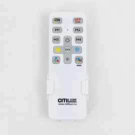 Потолочный светодиодный светильник с пультом ДУ Citilux Купер RGB Белый CL724K95G0
