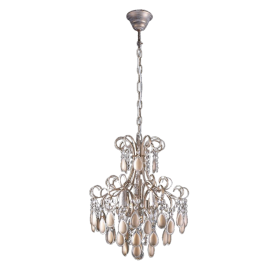 Подвесная люстра Crystal Lux Sevilia SP4 Gold