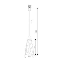 Подвесной светильник TK Lighting 10161 Modesto