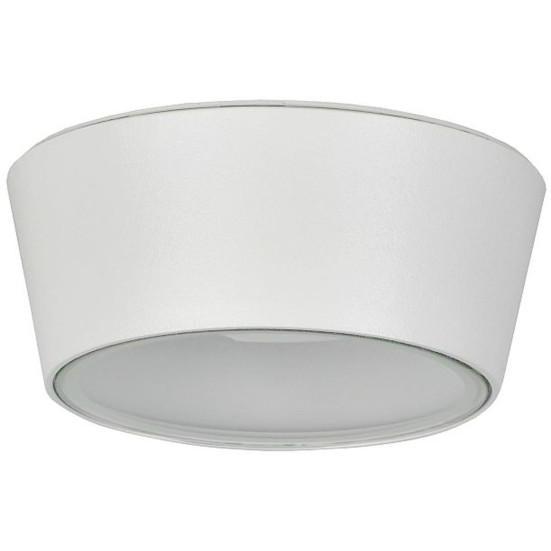 LIGHTING Светильник уличный 5104 потолочный под лампу GX53 IP65 белый IEK LT-UPU0-5104-GX53-1-K01