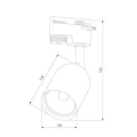 Трековый светильник TK Lighting 6058 Tracer