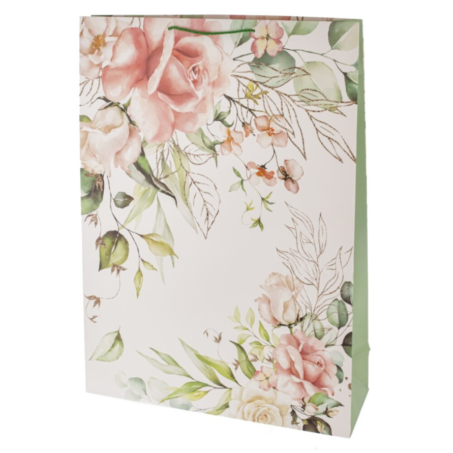 Пакет подарочный XXL (бумага 210г/м2, блок микс 12шт), L50 W18 H72 см, 2в.