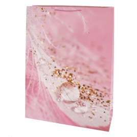 Пакет подарочный XXL (бумага 210г/м2, блок микс 12шт), L50 W18 H72 см, 2в.