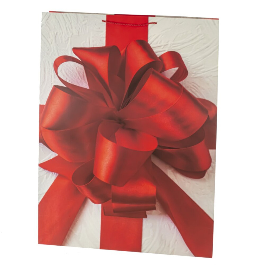 Пакет подарочный XXL (бумага 210г/м2, блок микс 12шт), L50 W18 H72 см, 2в.