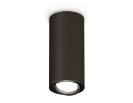 Комплект накладного светильника Ambrella light Techno Spot XS7443002 SBK/PBK черный песок/черный полированный (C7443, N7002)