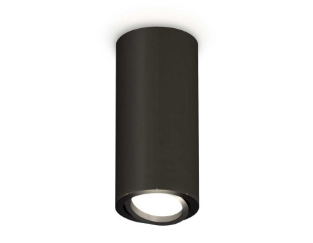 Комплект накладного светильника Ambrella light Techno Spot XS7443002 SBK/PBK черный песок/черный полированный (C7443, N7002)