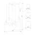 Подвесная люстра TK Lighting 4796 Esme