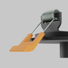 Встраиваемая потолочная чаша для подвесных шинопроводов Maytoni Technical ARITY Accessories for tracks Arity TRA233RCB-B