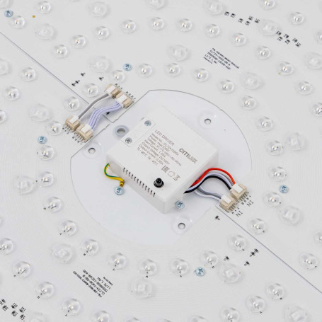 Потолочный светодиодный светильник с пультом ДУ Citilux Купер RGB Черный CL724105G1