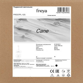 Подвесной светильник Freya Сane FR5337PL-12G
