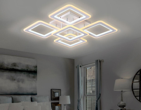 Потолочная светодиодная люстра Ambrella light Original FA866