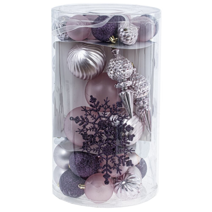 Набор из 56шт Украшение новогоднее &quot;Шар&quot;, L21 W21 H37 см