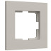 Рамка на 1 пост Werkel Slab дымчатый софт W0012917 a071622