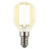 Лампа светодиодная Uniel E14 4W 3000K прозрачная LED-G45-4W/3000K/E14/CL GLY01TR UL-00011938