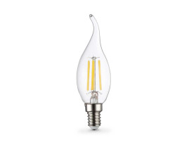 Лампа светодиодная Свеча на ветру CF35 11W 2700K Ambrella light Bulding 351123