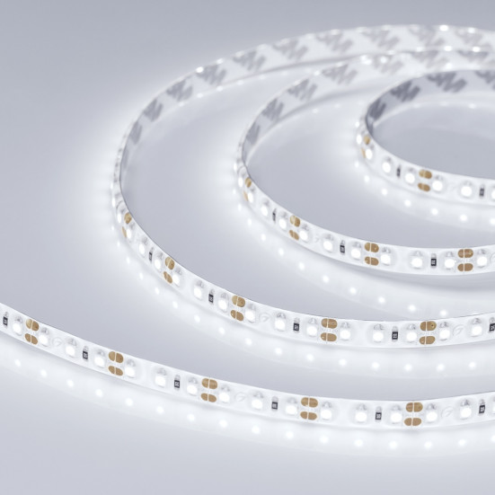 Светодиодная влагозащищенная лента Arlight 9,6W/m 120LED/m 2835SMD холодный белый 5M 014637(2)