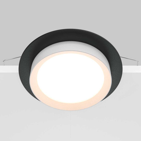 Встраиваемый светильник Maytoni Hoop DL086-GX53-RD-BW