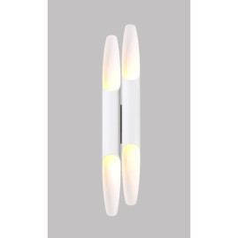 Настенный светильник Crystal Lux CLT 332W4-V2 WH-WH