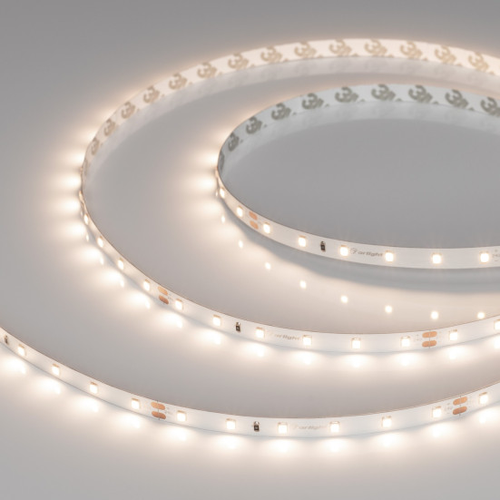 Светодиодная лента UL-A60-8mm 24V Warm3500 (7.2 W/m, IP20, 5m) Arlight 050585
