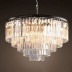Подвесная люстра Imperium Loft Rh 1920S Odeon Clear Glass Fringe Chandelier D110 213688-22