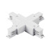 Соединение крестовое с подводом питания к треку 5040xx-(F)/(R) Quattro Lightstar 504146-FR