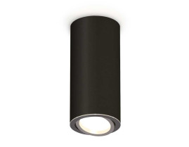 Комплект накладного светильника Ambrella light Techno Spot XS7443003 SBK/PSL черный песок/серебро полированное (C7443, N7003)