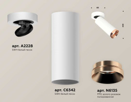 Комплект спота Ambrella light Techno Spot XM (A2228, C6342, N6135) XM6342205