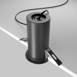 Встраиваемый светодиодный спот Maytoni Technical Focus Led DL125-L12-4K-B