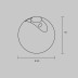 Трековый светильник Maytoni Technical ARITY Luna TR236-1-5W3K-B