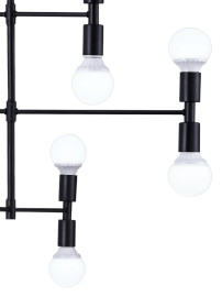 Подвесная люстра Natali Kovaltseva Loft Lux 75129/12C Black